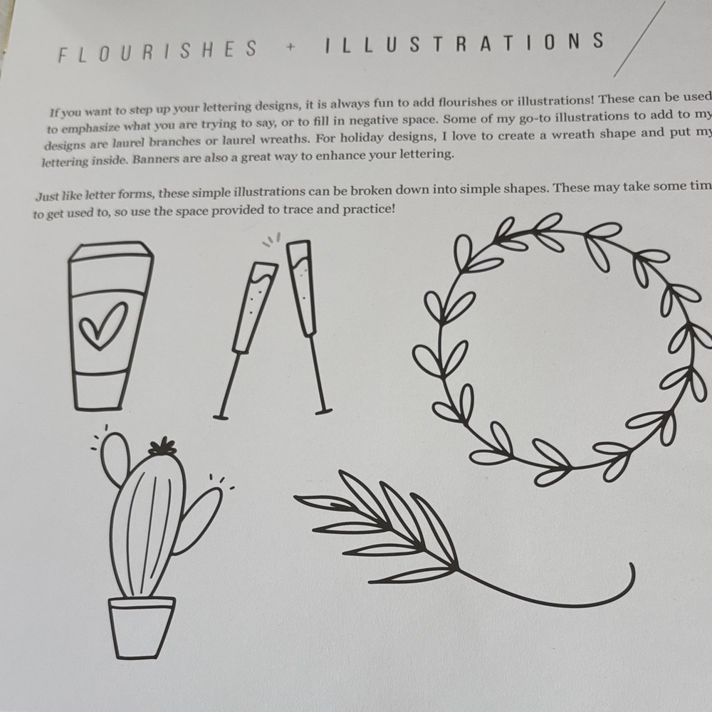 Hand Lettering 101 Book - Picture 6 of 9